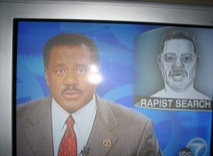 writing dates in english A TV newsreader is talking about a police Photofit of a criminal. The Photofit looks like the newsreader.